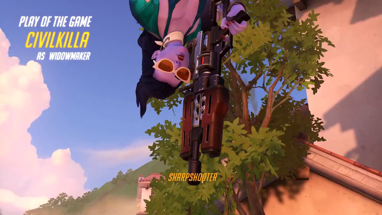 Widow 1v1 Headshot Sharpshooter | Overwatch | Widowmaker PotG