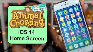 Turn Your iOS 14 Home Screen into an Animal Crossing Nook Phone (Without Shortcuts Launching First!) screenshot 3