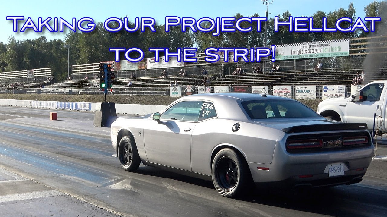 Taking Our Whipple Supercharged Hellcat To The Track! YouTube