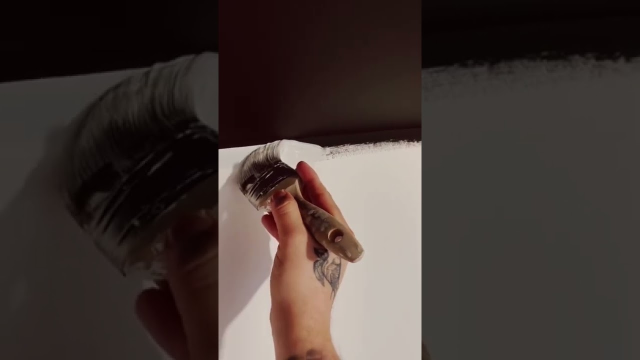 Как рисовать прямые линии классической кистью Ван Эрроуорти