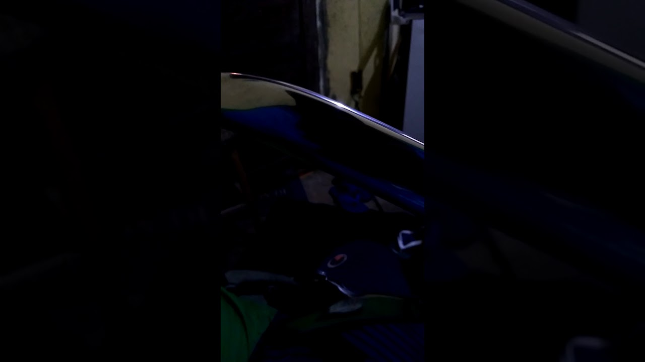 Polindo alumínio alça da Fazer 250 parte 2