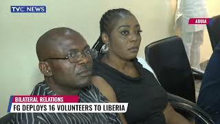 Federal Government Deploys 16 Volunteers To Liberia screenshot 5