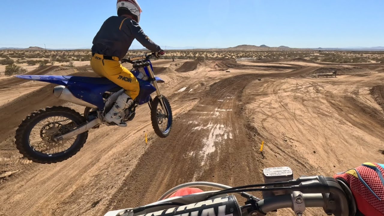 Testing the new 2025 Husqvarna FC 250 at California City MX Park