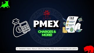 PMEX Fees, Charges and Broker Commission | CGT and CGT Processing Fee Explained | Capital's Den PMEX