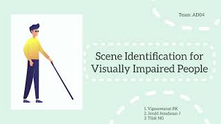 Scene Identification for Visually Impaired People screenshot 5
