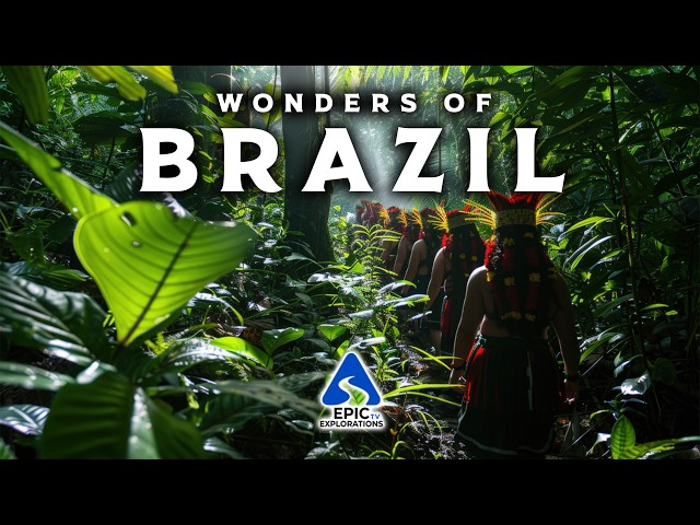 Travel vlog - Wonders of Brazil | The Paradise of Biodiversity | Most Amazing Places in Brazil | 4K Travel Guide