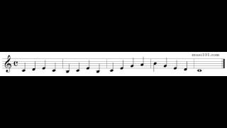 Sight Singing exercise #199
