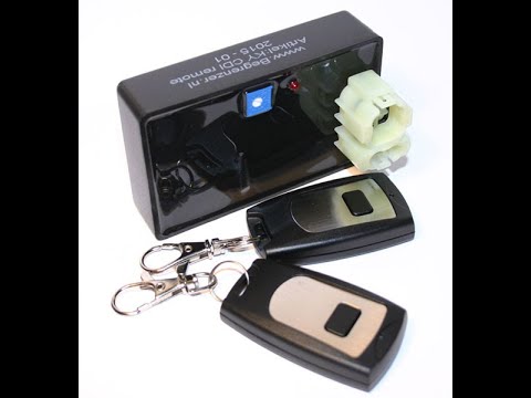 Euro Begrenzer (45km/h 60km/h) Cdi Afstandbediening Kymco Agility 50 4t /  People S 4t / Sym Cello - YouTube