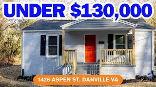 Newly Renovated Home in Danville VA UNDER $130,000 | 1426 Aspen St | VLOG