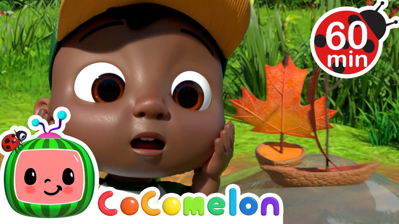 Rowing Down the Stream Song ⛵ | Cody Time 🦖 | 🔤 Subtitled Sing Along ...