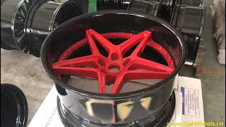 Custom Offset Two Piece Forged Concave Wheels