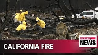 California wildfire 95% contained thanks to rain; flash flood watch in
effect