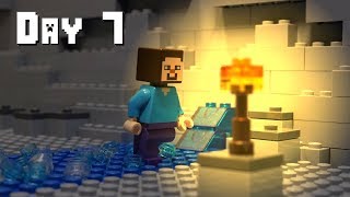 LEGO Minecraft Survival Day 7 (Stop Motion Animation)