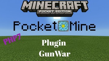 Pocketmine Plugin | GunWars (New Plugin) | PHP7 | Tutorial