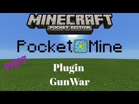 Pocketmine Plugin | GunWars (New Plugin) | PHP7 | Tutorial