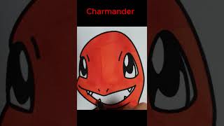 Charmander Coloring Pages, Pokemon, Hitokage painting #shorts