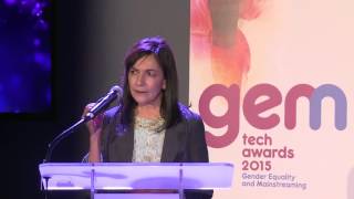 GEM-TECH 2015 AWARD: Technovation acceptance speech