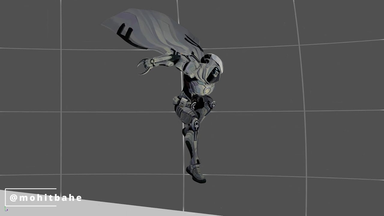 Moon Knight – Aerial Strike Animation