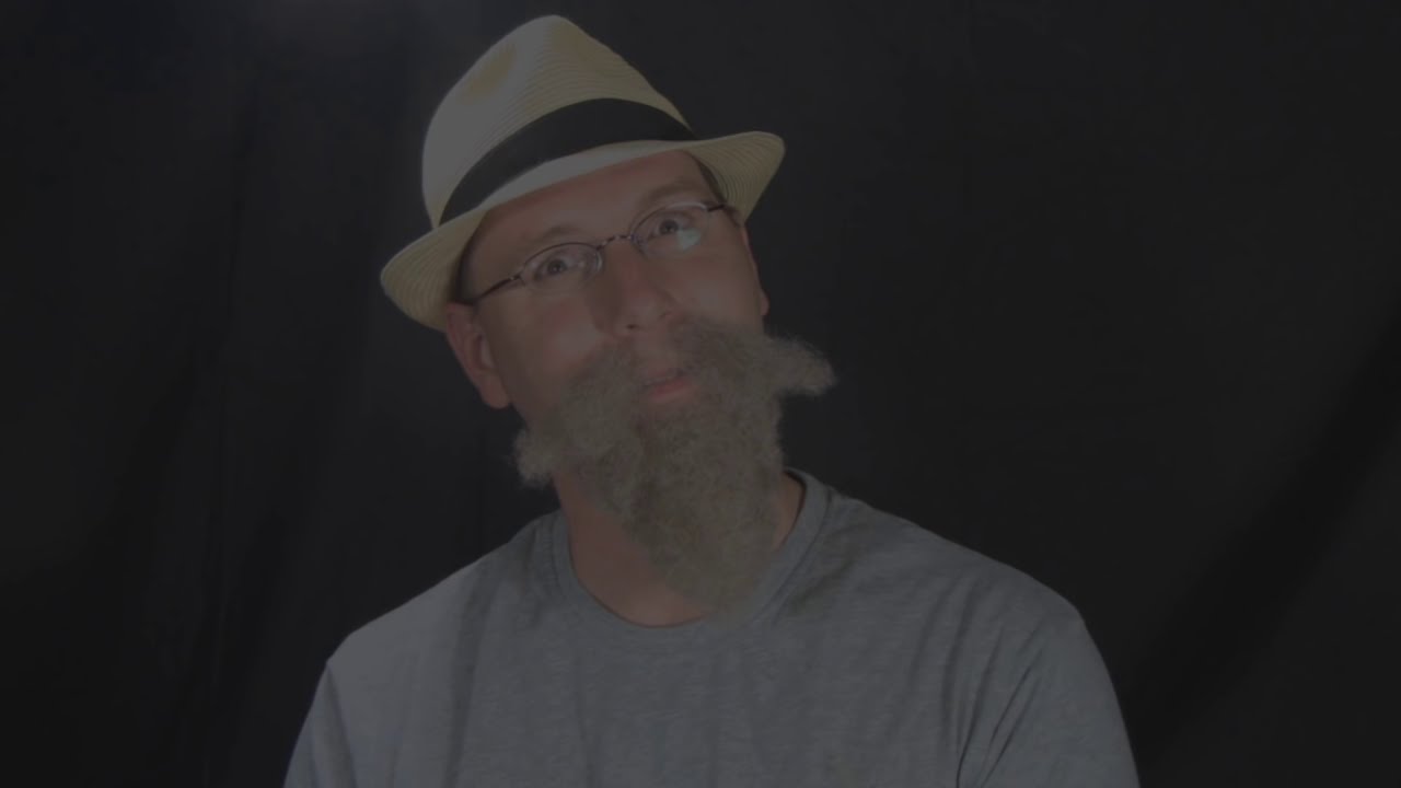 Beard and Moustache W/ Crepe Wool Tutorial - YouTube