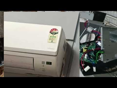 U4 error code | daikin 2.8 tr split ac odu pcb fault | outdoor pcb fitting #hvac #trending #viral 