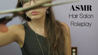ASMR Haircut Salon Roleplay (Soft spoken, cutting, washing, brushing, personal attention) screenshot 2