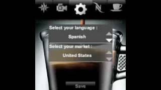 Nespresso Mobile : Nespresso's Flash Lite Mobile application - in collaboration with Apocope screenshot 5