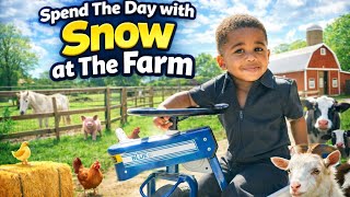 COME SPEND THE DAY WITH SNOW AT THE FARM 