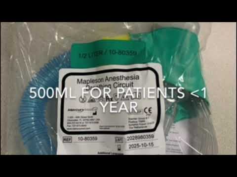 Anesthesia Bag Components and Function