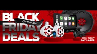 Foss Audio & Tint Black Friday Radios