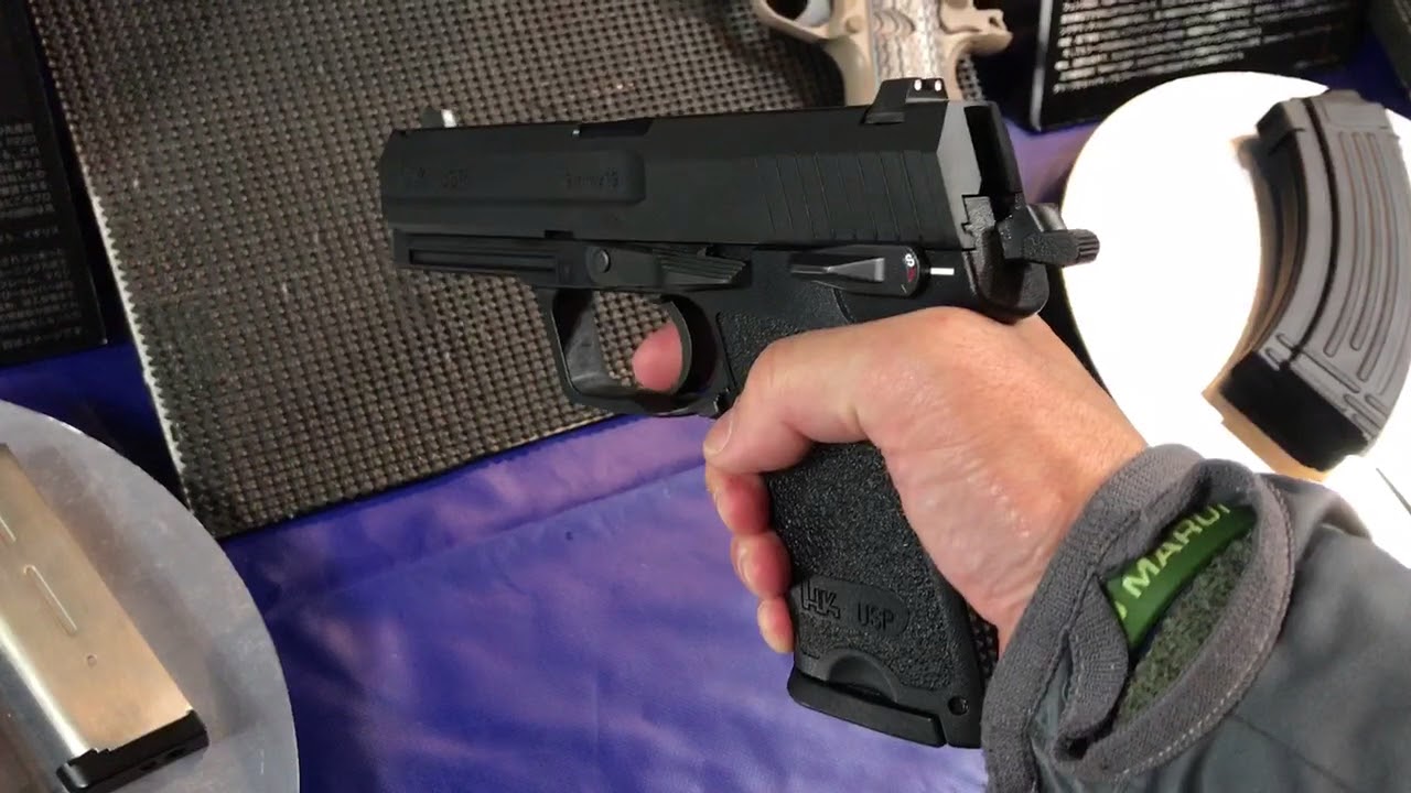 エアガンレビュー】東京マルイ USP 9mmフルサイズ : Bravo1は自重で