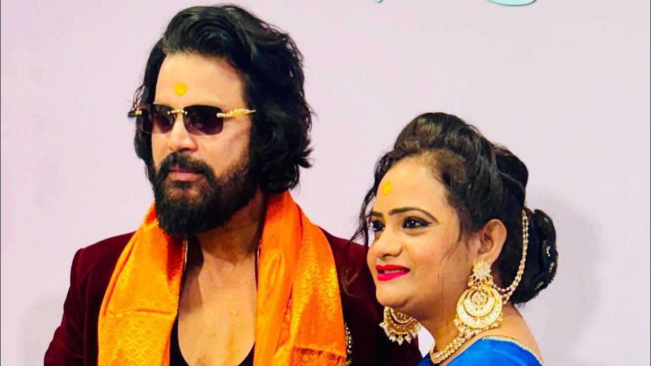 Shayadri Ganpati Darshan at Chembur ,Tilak Nagar Actor Mukesh j Bharti & Manju Bharti 