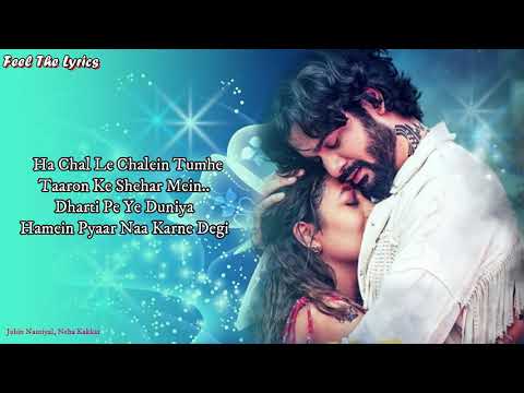 Taaron Ke Sheher main(Lyrics)Song | Neha kakkar, Jubin Nautiyal, Jaani  |  Sunny K,|Feel The Lyrics