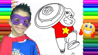 Colouring Steven Universe (2022) - Kid Genius Colouring Colouring Steven Universe (2022) - Kid Genius Colouring