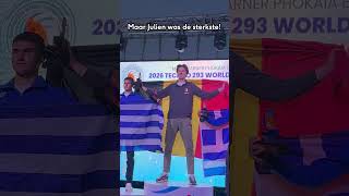 De 17-Jarige Julien Omey Kroonde Zich Tot Wereldkampioen Windsurfen Bij De U19