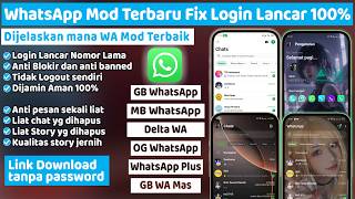 WhatsApp MOD Terbaru 2026 Fix Anti Banned dan Lancar di Semua Android
