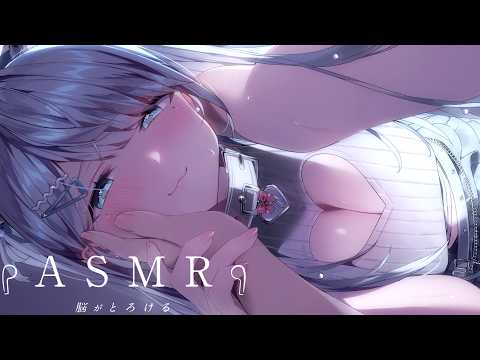 【 #ASMR 】耳ふぅ多め♡あまあま耳かきで即安眠ASMR…♡吐息/耳かき/タッピング/Ear cleaning/Triggers for Sleep【新人VTuber/恋白れん】