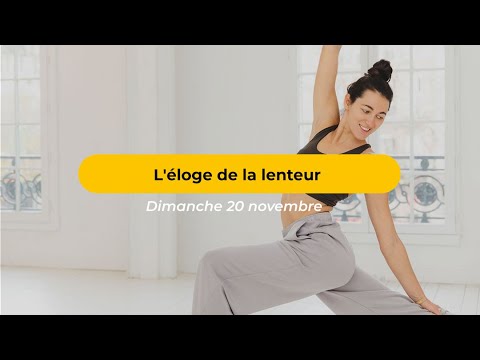 Vidéo: Éloge de rouler lentement