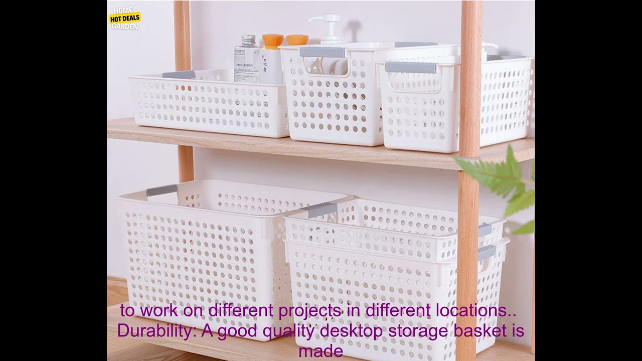 1005004903430141 Portable Desktop Storage Basket Sundries Storage Box  Kindergarten Toy