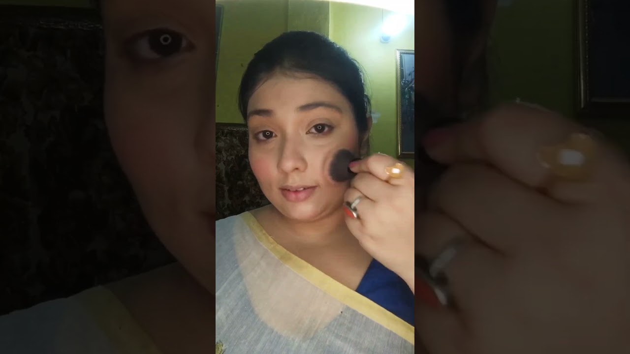 Holi Special Makeup Tutorial..🤍💚💙 