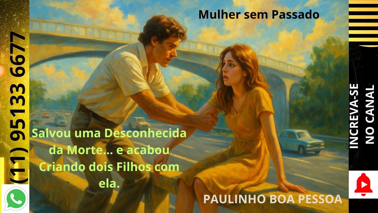 SALVOU UMA DESCONHECIDA DA MORTE E ACABOU CRIANDO DOIS FILHOS COM ELA.