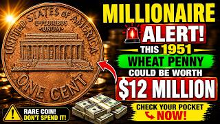Millionaire Alert! This 1951 Wheat Penny Could Be Worth $12 MILLION — Check Your Pocket NOW!