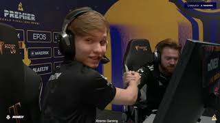 G2 Monesy 1v5 Clutch against Navi in Blast Premier (Anubis 12/15/2023) #m0nesy