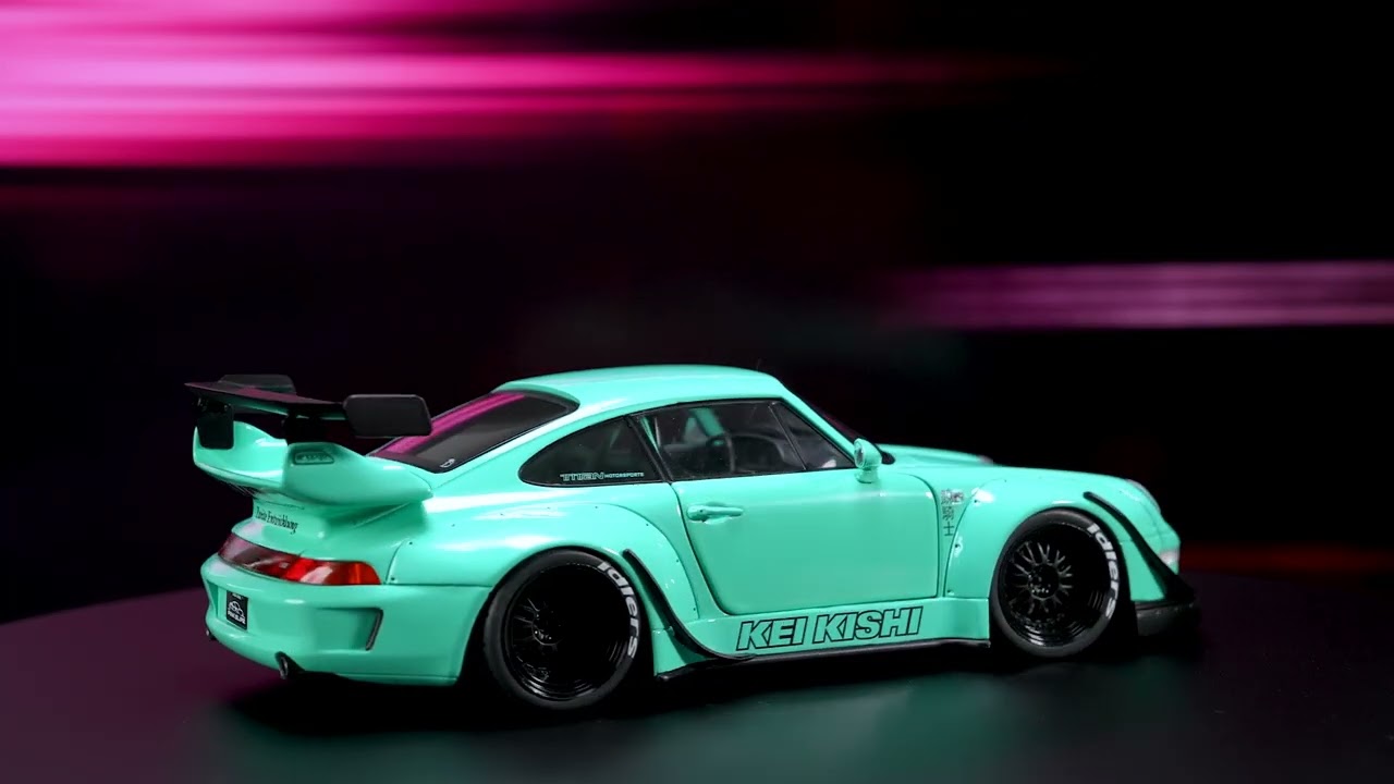 36463 Jada Toys Pink Slips - Porsche RWB Body Kit Kei Kishi. 
