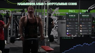 HAMMERING ARMS + CRYPTO/MEME COINS