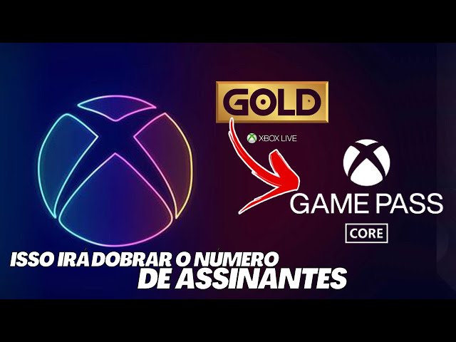 Xbox vai matar Live Gold e lançar Game Pass Core; veja mudanças