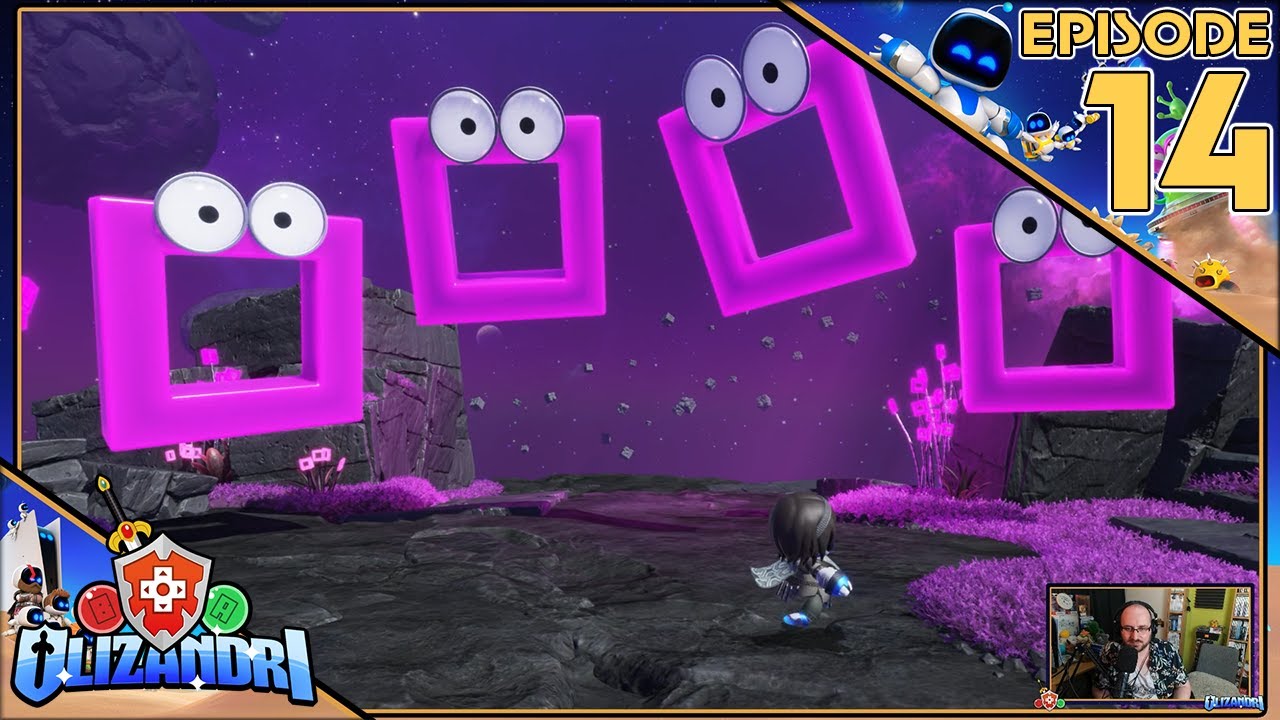 Astro Bot - Hieroglitch Pyramid Exits, Rocket Pull Power & Lost Square Void - Episode 14