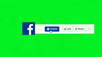 Facebook & Youtube Like Follow Share Subscribe, bell icon | Green Screen video | 100% Copyright Free