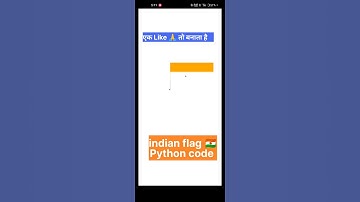 ♥️Indian flag🇳🇪using python turtle#shortsvideo #youtubeshorts#python #pythonprogramming#pythonstatus