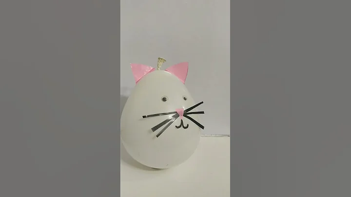 How to make Dancing Ballon | Dancing Cat Ballon | Balancing Magic Cat Craft | Craft Flare