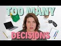 Stop being overwhelmed by decisions